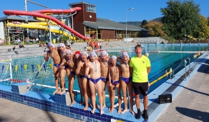 Děčín hostil zahájení 1. ligy U18 ve vodním pólu a předvedl skvělý výkon