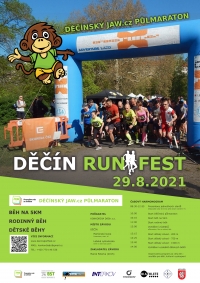 Děčín 2021 RUNFEST - Děčínský JAW.cz půlmaraton